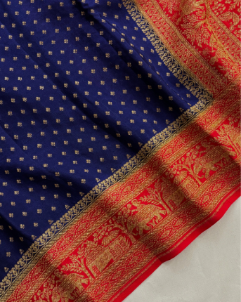 Banarasi Pure Crepe Silk