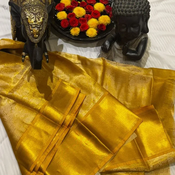 Golden-Semi-Silk-Saree-9