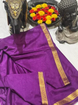 Mysore Crepe Silk Saree